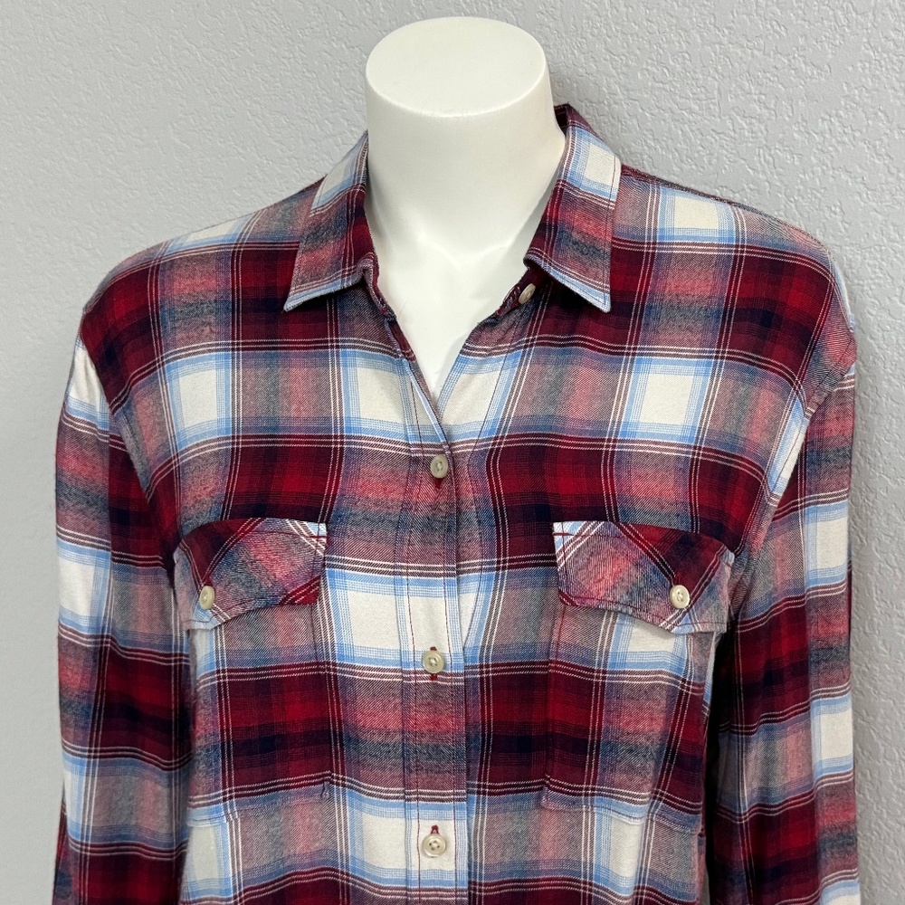 Deadpool Upcycled Gap/Pendleton Plaid Shacket - image 4